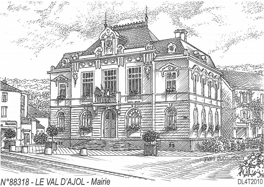 N 88318 - LE VAL D AJOL - mairie